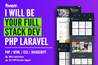 develop or fix any laravel codeigniter javascript website