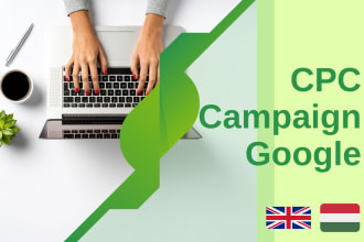 do CPC campaign set up, optimalizing and keyword research