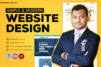 do wordpress website development, design or redesign wordpress blog website
