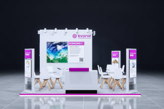 make 3d exhibition stand, stall, booth, kiosk designs render