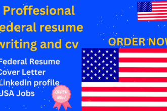 write your professional federal resume for usa jobs snd government positions