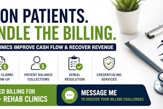 manage medical billing for physical therapy and rehab clinics