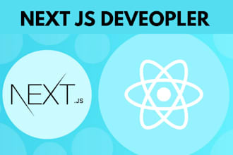 be full stack next js or react js website developer