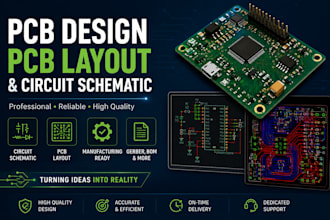 make pcb design pcb layout and circuit schematic