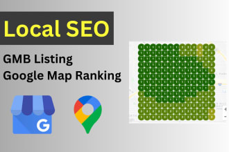 rank google map and gmb listing ranking and complete local SEO for your website