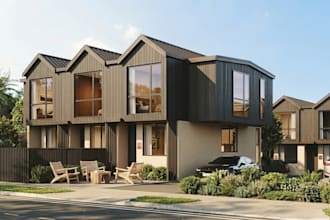 create realistic 3d render for interior, exterior architect