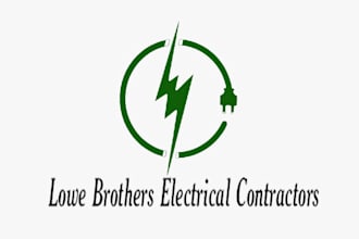 design creative electrical logo within 12 hours