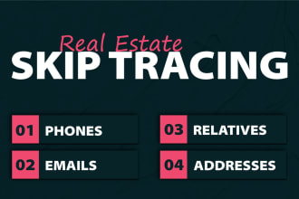 real estate skip tracing and lead generation