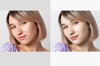 photoshop edit and portrait photo retouching