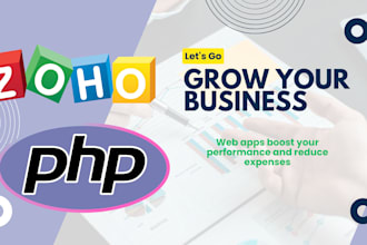 give support for PHP or zoho based application