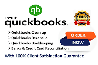 clean up and reconcile your quickbooks
