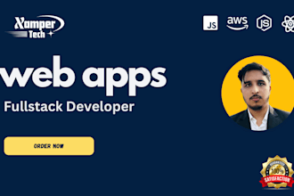 build custom website using react js node js aws