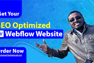design or redesign your website with webflow