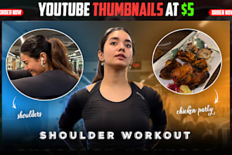 design gym , sport or any video thumbnail