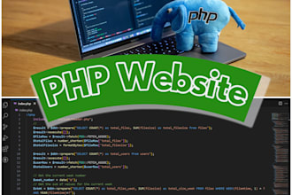 build and maintain custom PHP website or application for you