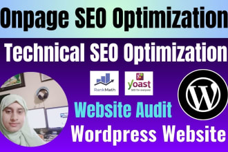 do wordpress onpage SEO, advanced wordpress on page audit and optimization