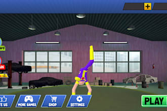 develop 3d games on unity engine for android and PC