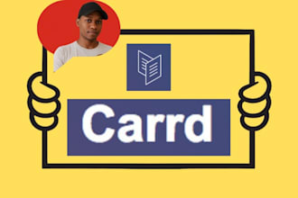 design or redesign carrd website