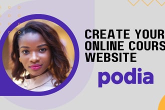 setup your podia online course website
