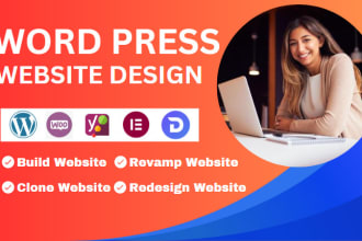 design redesign revamp duplicate copy clone or fix wordpress website