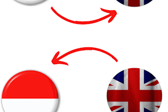 translate english to bahasa indonesia and vise versa