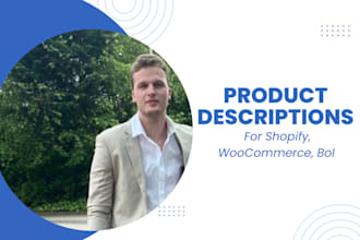 write your bol shopify and woocommerce descriptions fast