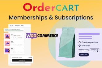 setup woocommerce subscriptions and membership website