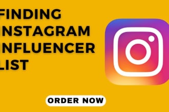 find instagram influencers lists for your business