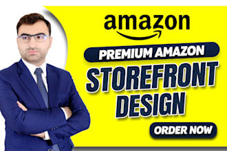 create an amazon storefront and a stunning amazon brand store design