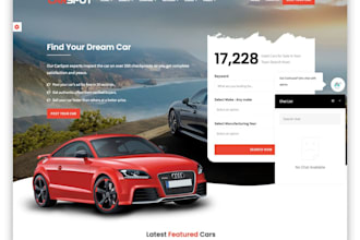 create chauffeur, limousine, taxi booking website car rental dealership website