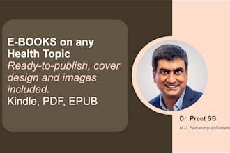 write ebook, book, or health guides