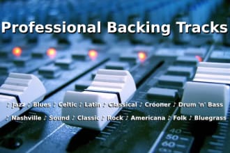 compose a backing track for your song