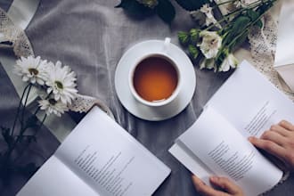 recite your poetry with whatever emotions you need