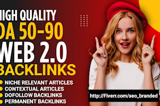 create high quality web2 0 backlinks