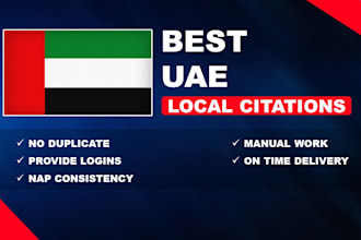 do high quality local citations for uae and all countries