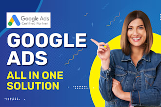 setup and manage best ROI google ads ppc campaign
