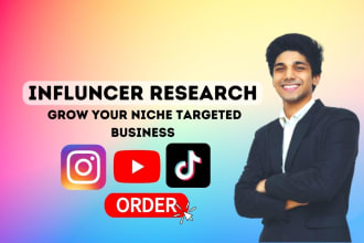 find accurate influencer research youtube instagram tiktok targeted influencer