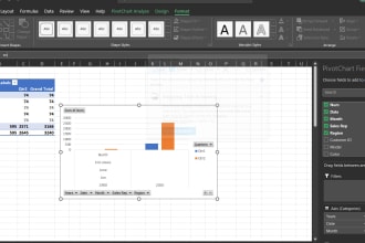 design excel spreadsheet template, create and fix any excel formula