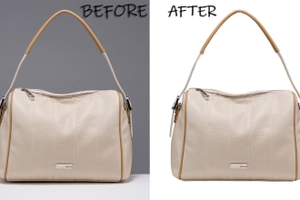 do clipping path and white background