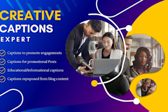 boost your business on social media with creative captions