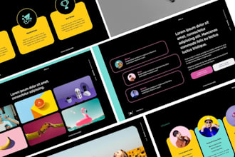 design powerpoint presentation, sales pitch deck, investor