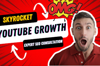 skyrocket your youtube growth with expert SEO consultation and optimization