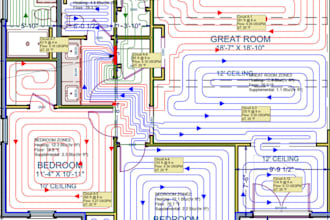 design professional underfloor heating systems with loopcad and heat loss