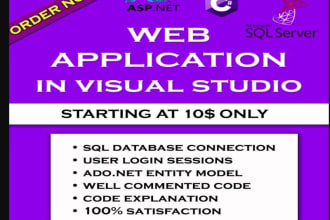 fyp tutor in csharp sql server database asp dot net PHP mysql