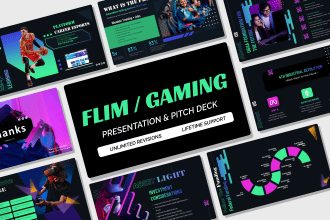 design film and gaming pitch deck