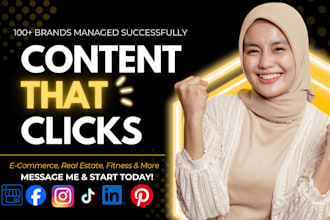 be your facebook manager, instagram manager, marketing manager
