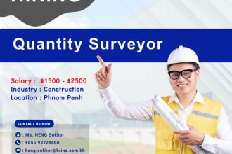 do quantity surveyor with quantity and rate for construction building