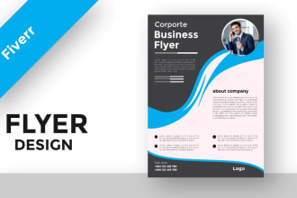 create sale flyer design , one pager, sell sheet and business flyers