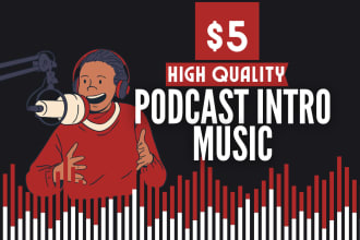 create an amazing intro music for your podcast or videos