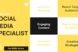 setup and manage social media accounts for you